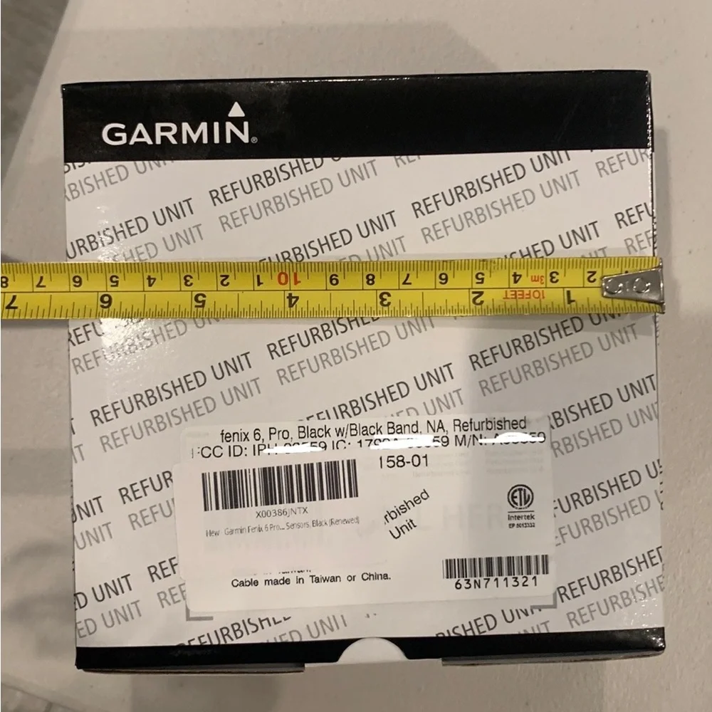 GARMIN Empty Box (No Watch included)